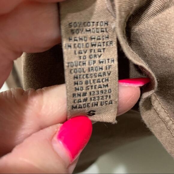 New LA Made tee brown size S - Picture 7 of 12